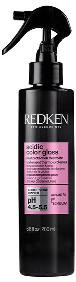 Acidic Color Gloss Heat Protection Leave In Treatment