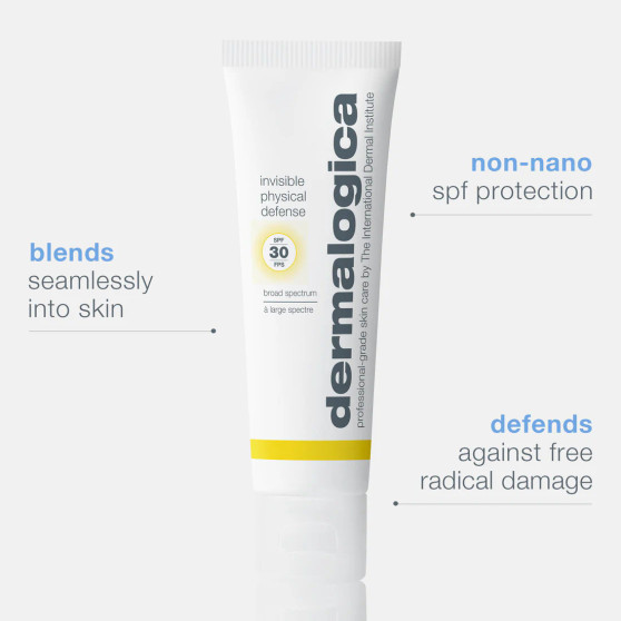 invisible physical defense mineral sunscreen spf30