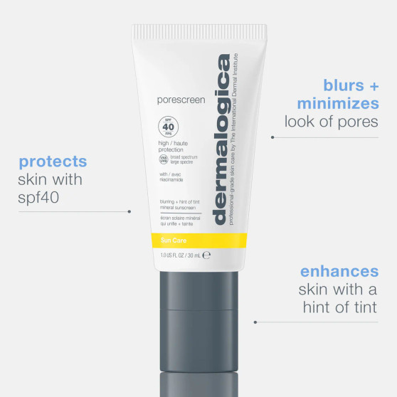 porescreen mineral sunscreen spf40