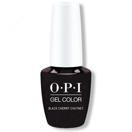 OPI Gel Color - Black Cherry Chutney 0.5 oz