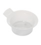 Framcolor Plastic Mixing Bowl Clear