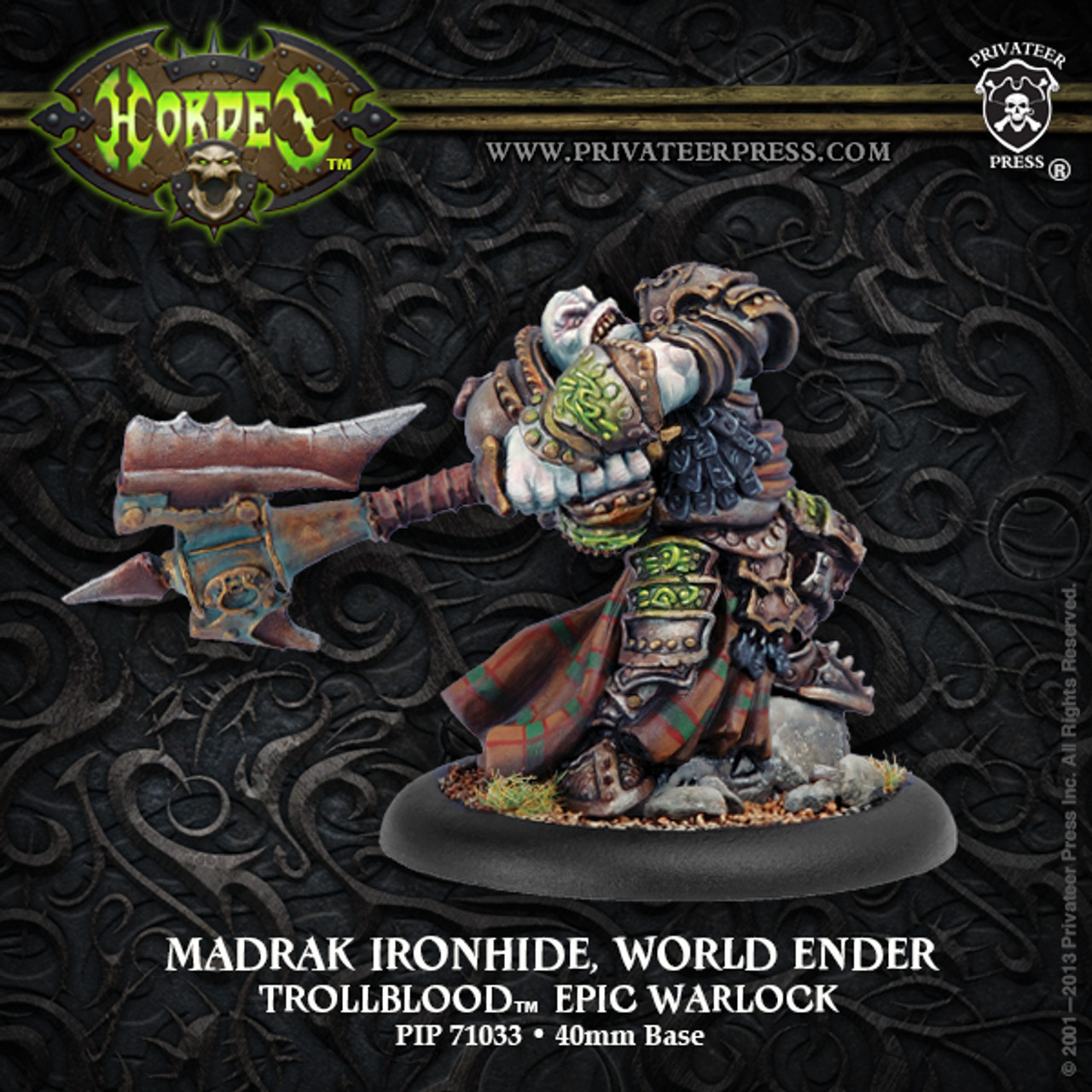 Madrak Ironhide, World Ender - Privateer Press