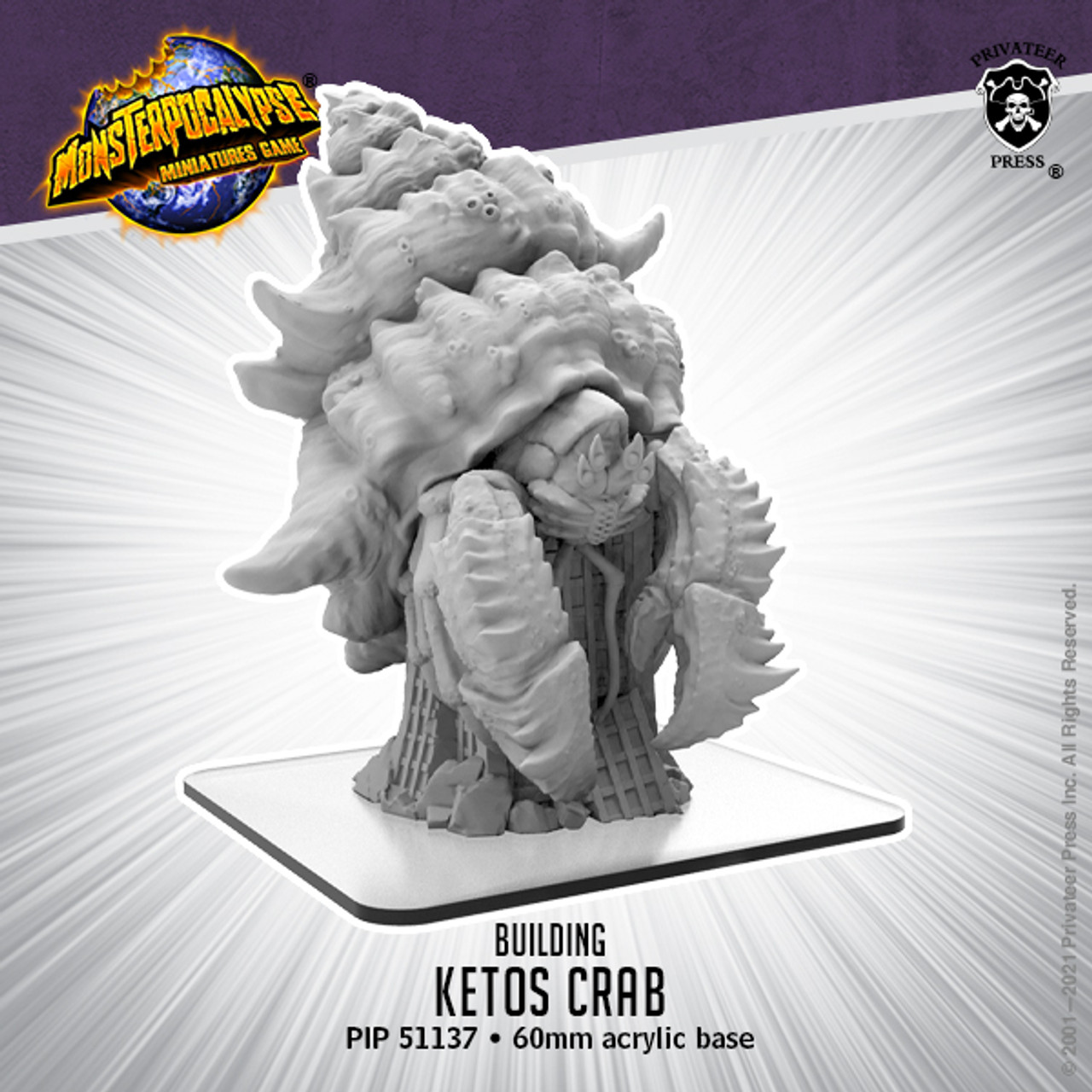 GAME STATE Singapore Monsterpocalypse Building - Ketos Crab