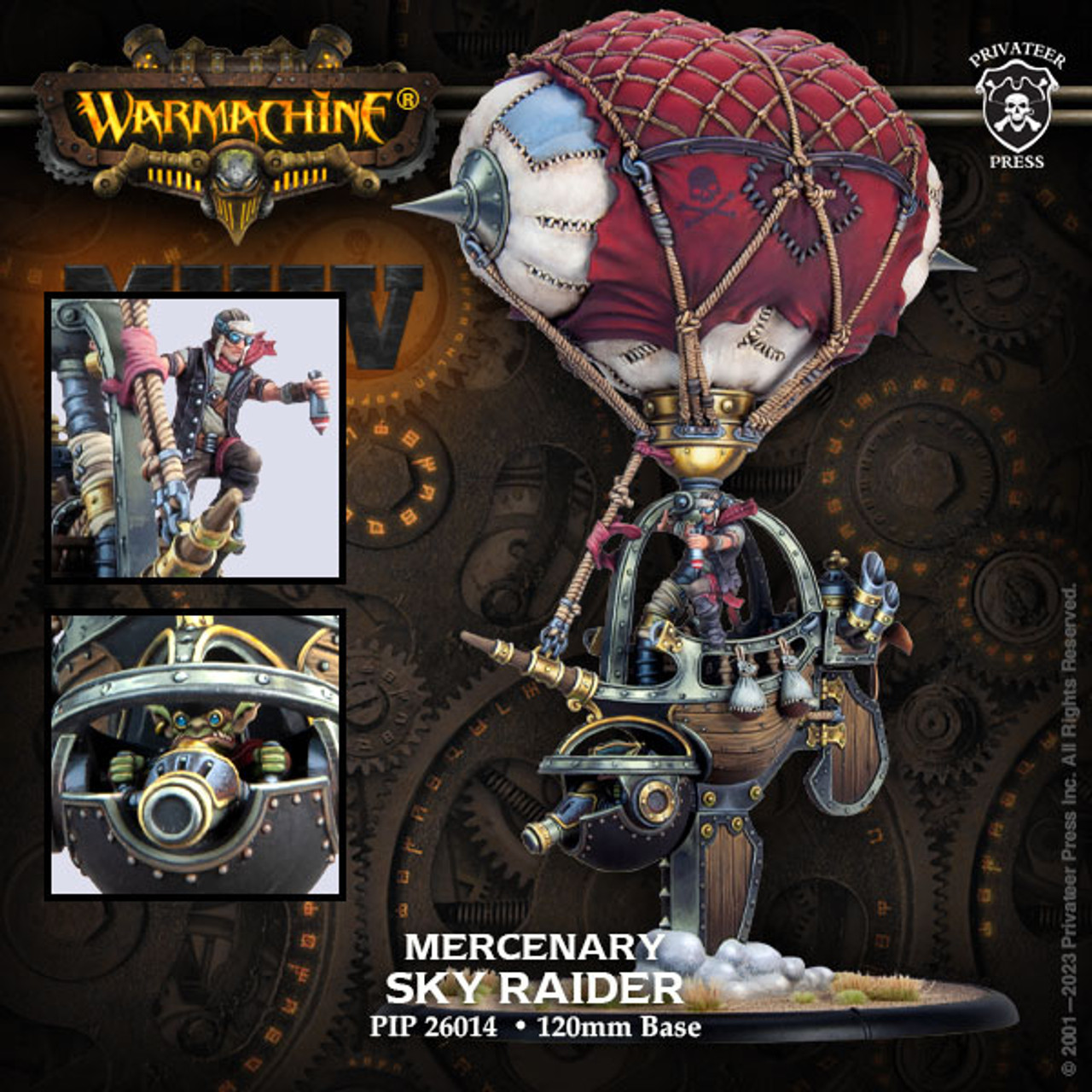 Strike From The Skies With Warmachine's Mercenary Sky Raider – OnTableTop –  Home of Beasts of War