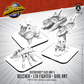 Belcher, LTA Fighter, Dire Ant – Destroyers Elite Units