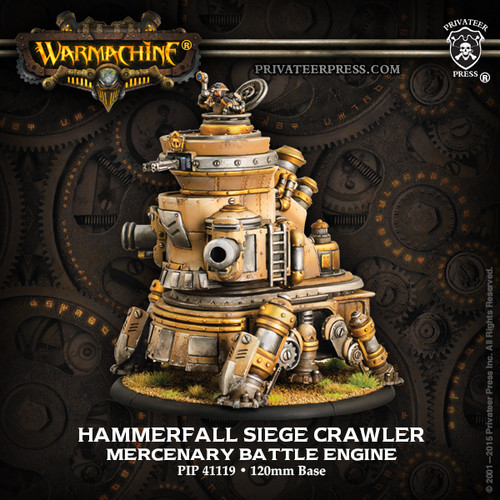 Hammerfall Siege Crawler - Mercenary Rhulic Battle Engine