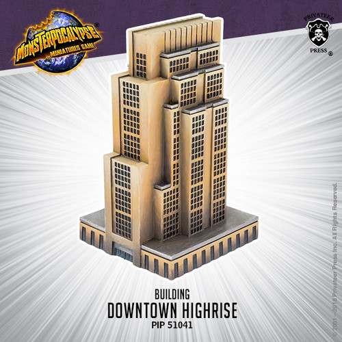 Monsterpocalypse Building - Downtown Highrise