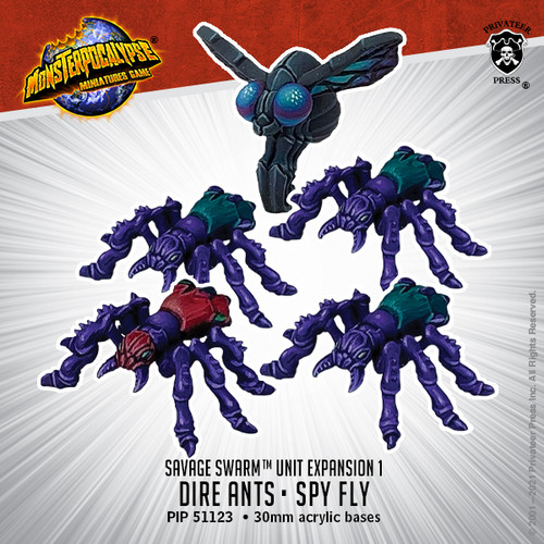 Savage Swarm Unit: Dire Ants & Spy Fly