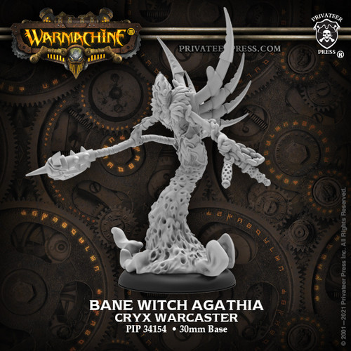 Bane Witch Agathia - Cryx Warcaster