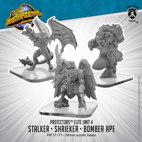 Bomber Ape, Stalker, Shrieker – Protectors Alternate Elite Units