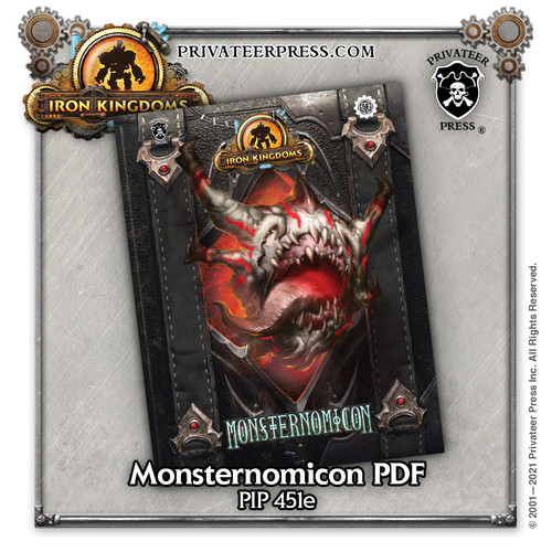 Iron Kingdoms Roleplaying Game – Monsternomicon (5e) (Digital PDF)