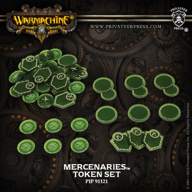 WARMACHINE Mercenaries Token Set