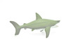 Great White Shark, Squeaks Very Nice Rubber Replica   6"  -  F470 B5