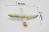 Stork, Flying, Toy Bird, Very Nice Plastic Model   3 Inch   F613 B124