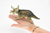 Triceratops Dinosaur, Museum Quality Plastic Replica    7"   -   F667 B69