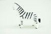 Zebra, Plastic Toy Animal, Kids Gift, Realistic Figure, Educational Model, Replica, Gift,         2 1/4 "    F762 B306