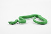 Guatemalan Palm Viper, Rubber Snake, Reptile, Hand Painted, Realistic, Very Nice Rubber Design, Educational, Diorama Model, Lifelike, Toy,  3 Inches. 