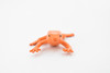 Frog, Golden Mantella Poison Dart Frog, Rubber Toy, Realistic, Rainforest, Figure, Model, Replica, Kids, Educational, Gift,      2"     F7012 B33