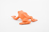 Frog, Golden Mantella Poison Dart Frog, Rubber Toy, Realistic, Rainforest, Figure, Model, Replica, Kids, Educational, Gift,      2"     F7012 B33