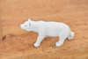 Polar Bear ~ Plastic Replica  2 1/2"  ~  F7026-B67