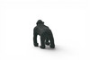 Gorilla, Great Apes of Africa, Very Nice Plastic Replica, Hand Painted, Realistic, Educational, Diorama Model, Replica, Toy, Gift, 2 Inches. F7043 B85 