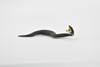 Black Water Moccasin, Snake, Rubber Reptile, Educational, Realistic Hand Painted, Figure, Lifelike Model, Figurine, Replica, Gift,      2 1/2 Inches    F7044 B165 