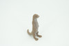 River Otter Standing, Very Nice Rubber Animal, Educational, Hand Painted, Realistic Figure, Lifelike Design, Toy, Kids, Gift,     2 Inches.   F7047 B30