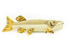 Pike, Great Northern Pike, Very Nice Plush Fish, Stuffed Animal, Educational, Toy, Kids, Realistic Figure, Gift,     17"