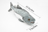 Chinook Salmon, King, Tyee, Fish, Very Nice Plush Fish, Stuffed Animal, Educational, Toy, Kids, Realistic Figure, Gift,          10"