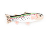 Rainbow Trout, Very Nice Plush Fish, Stuffed Animal, Educational, Realistic Figure, Gift, 10 Inches