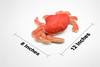 Dungeness Crab, Realistic, Crustaceans, Design, Educational, Toy, Kids, Lifelike Model, Very Nice Plush Crab     12" 
