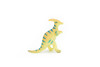 Parasaurolophus Dinosaur, Very Nice Plastic Replica   2 1/2"    F1872-B4