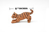 Tiger Cub, Playing Realistic Toy Model Plastic Replica Animal Kids Educational Gift  2.5" F240 B206