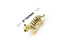 Tiger Cub, White, Realistic Toy Model Plastic Replica Animal Kids Educational Gift  2.5" F241 B206