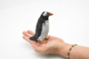 Penguin, Gentoo , Very Nice Rubber Reproduction, Hand Painted    4 1/2"      F3410 B7