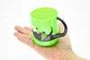 Sea Otter, Children's Plastic Drinking Cup, Green ~ F650GN-B382