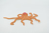 Octopus, Octopuses, Rubber, Octopodes, Educational, Realistic Hand Painted, Figure, Lifelike Figurine, Replica, Gift,      5"      F6005 B377