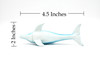 Dolphin, Very Nice Plastic Replica     4 1/2"      F6011-B377