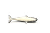 Sperm Whale,  Plastic Replica     3"W x 1"H      F0005-B23