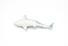 Great White Shark, Curved Very Nice Plastic Replica    3"   F0009-B23
