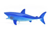 Blue Shark, Very Nice Hollow Plastic Replica    4 1/2"  ~  F0013-B22