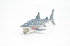 Whale Shark, Very Nice Hollow Plastic Replica    4 1/2"    ~    F0015-B22