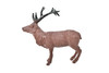 Elk, Wapiti, Very Nice Plastic Animal, Educational, Toy, Kids, Realistic Figure, Lifelike Model, Figurine, Replica, Gift,    4 Inches
