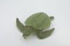 Sea Turtle, Kemp's Ridley Sea Turtle, Museum Quality, Hand Painted, Soft Rubber, Reptile, Realistic, Figure, Toy, Kids, Educational, Gift,       7"      F3382 B217