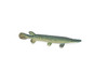 Fish, Alligator Gar, Freshwater, High Quality, Rubber Fish, Hand Painted, Realistic, Figure, Model, Replica, Toy, Kids, Educational, Gift,      3 1/2"       F3446 B88