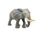 African Elephant, Museum Quality, Animal, Educational, Realistic Hand Painted Figure, Lifelike Model, Vintage Replica, Toy,   7 Inches. 
