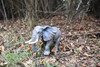 African Elephant, Museum Quality, Animal, Educational, Realistic Hand Painted Figure, Lifelike Model, Vintage Replica, Toy, Gift,    7 Inches.     F8006 B3