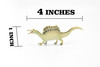 Spinosaurus Dinosaur, Museum Quality, Animal, Educational, Realistic Hand Painted, Figure, Lifelike Model, Vintage Replica, Toy,  4 Inches. 