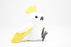 Cockatoo, Parrot, Sulphur Crested, Very Nice Plush Animal,    8"    F1840-B310