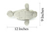 Manatee Baby Calf, Realistic Stuffed Soft Toy Educational Kids Gift Very Nice Plush Animal  12"   F1841 B310